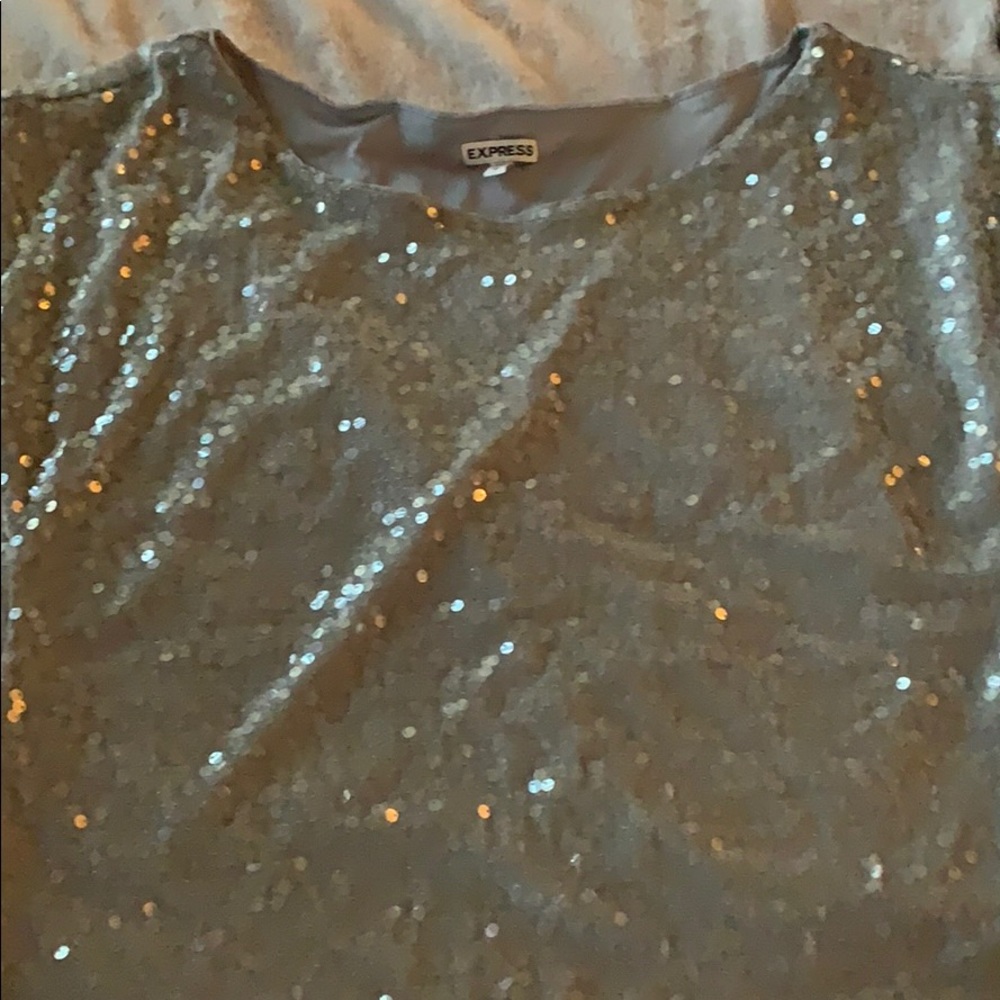 Sequin top